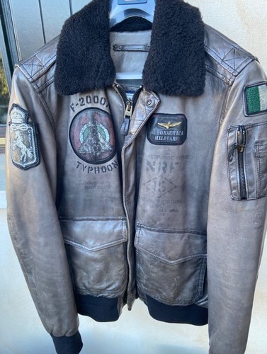 Giubbotto pelle aeronautica - pelle,
